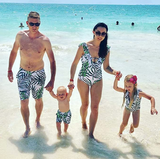 matching family bathing suits