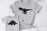 daddy saurus shirts