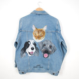 Pet Parent Custom Denim Jackets